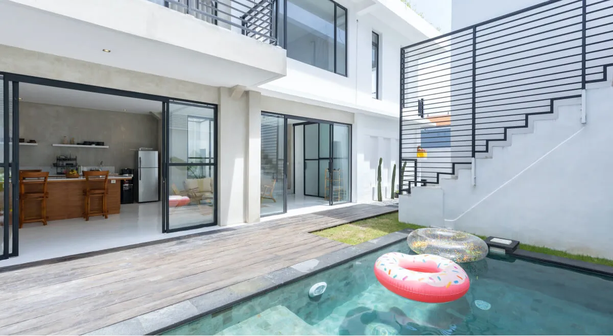 Casa con piscina